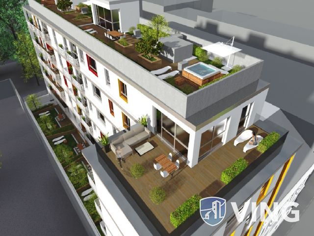 Új építésű, magas minőségű penthouse lakás a Homok utcában